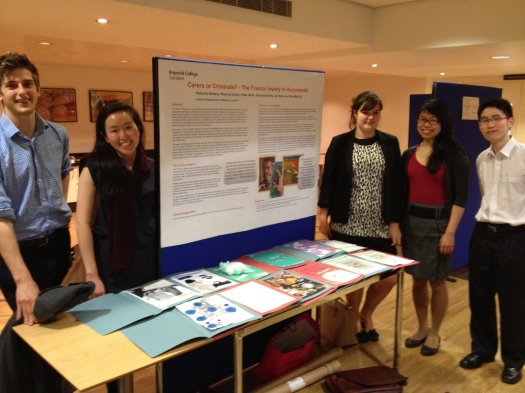 Imperial College London Medical Humanities student at the 2013 Symposium on Poetry & Medicine, London.